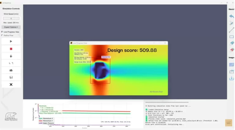 A Beginner’s Guide to 2D Airflow Simulation: Ventilation and Fluid Dynamics Through Quick Experiments